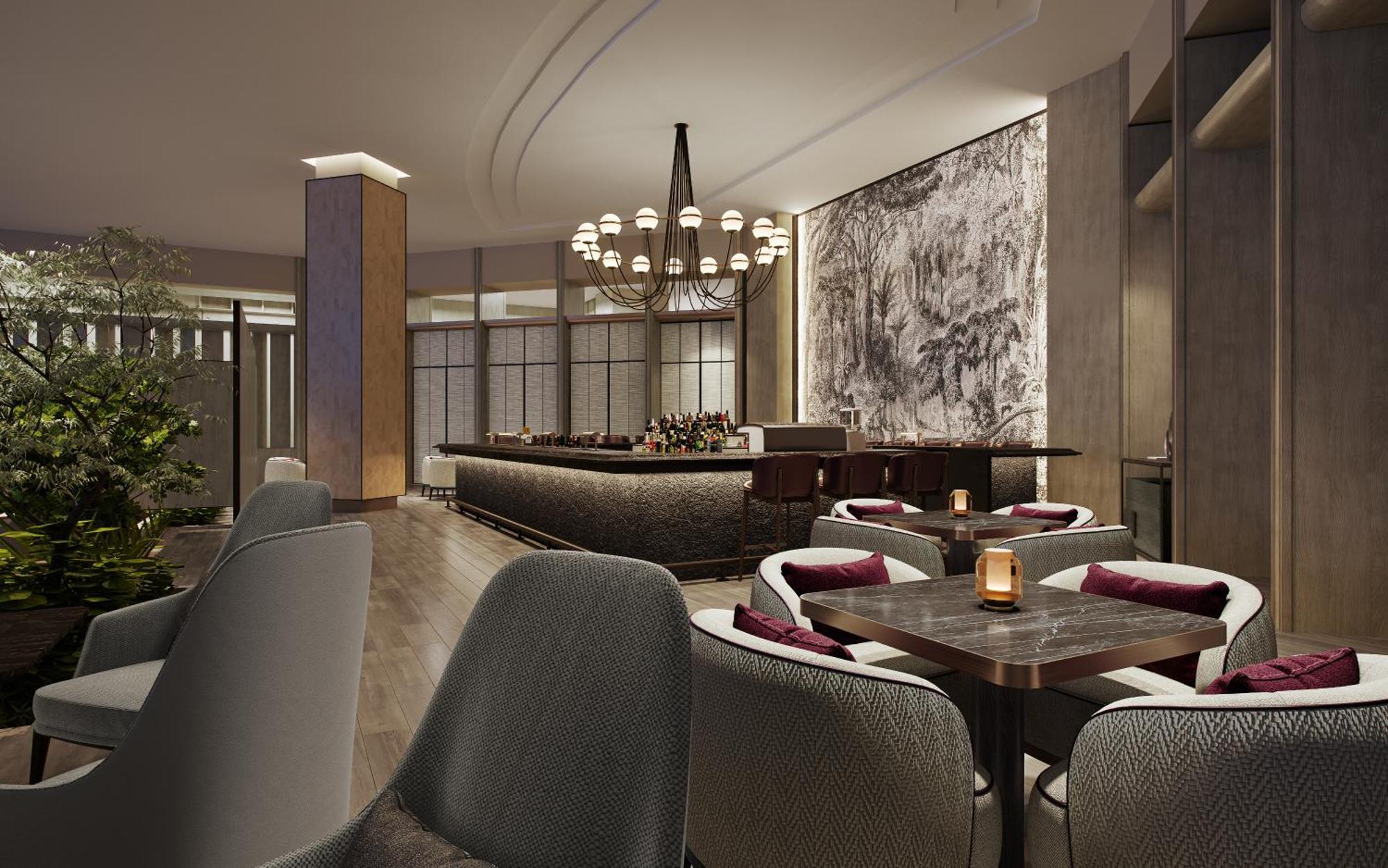 Отель Jw Marriott Окленд Экстерьер фото The Bar